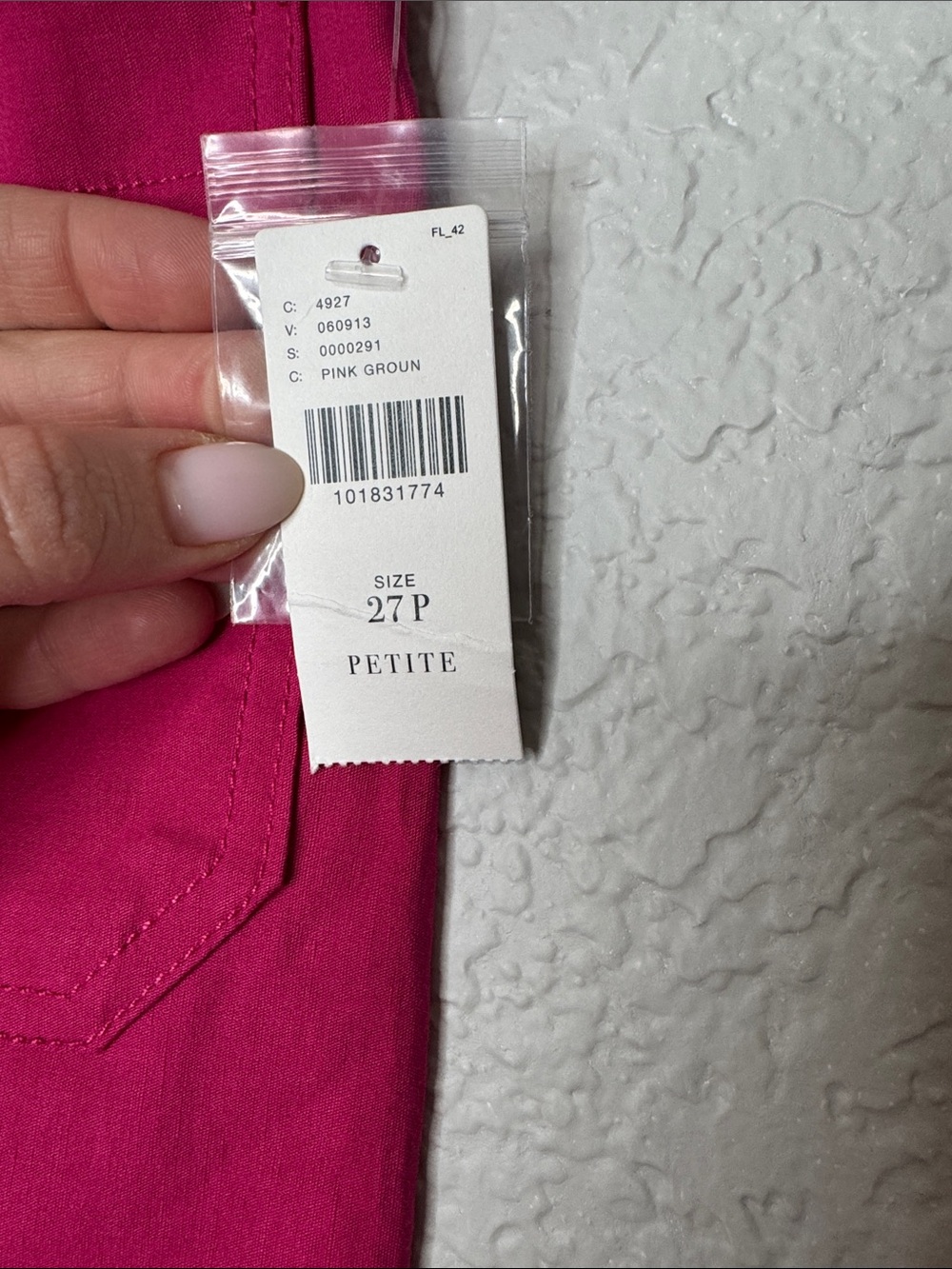 NWT Maeve Anthropologie Colette Full Length Wide Leg Pants Pink 27P Magic Fabric - Picture 5 of 9